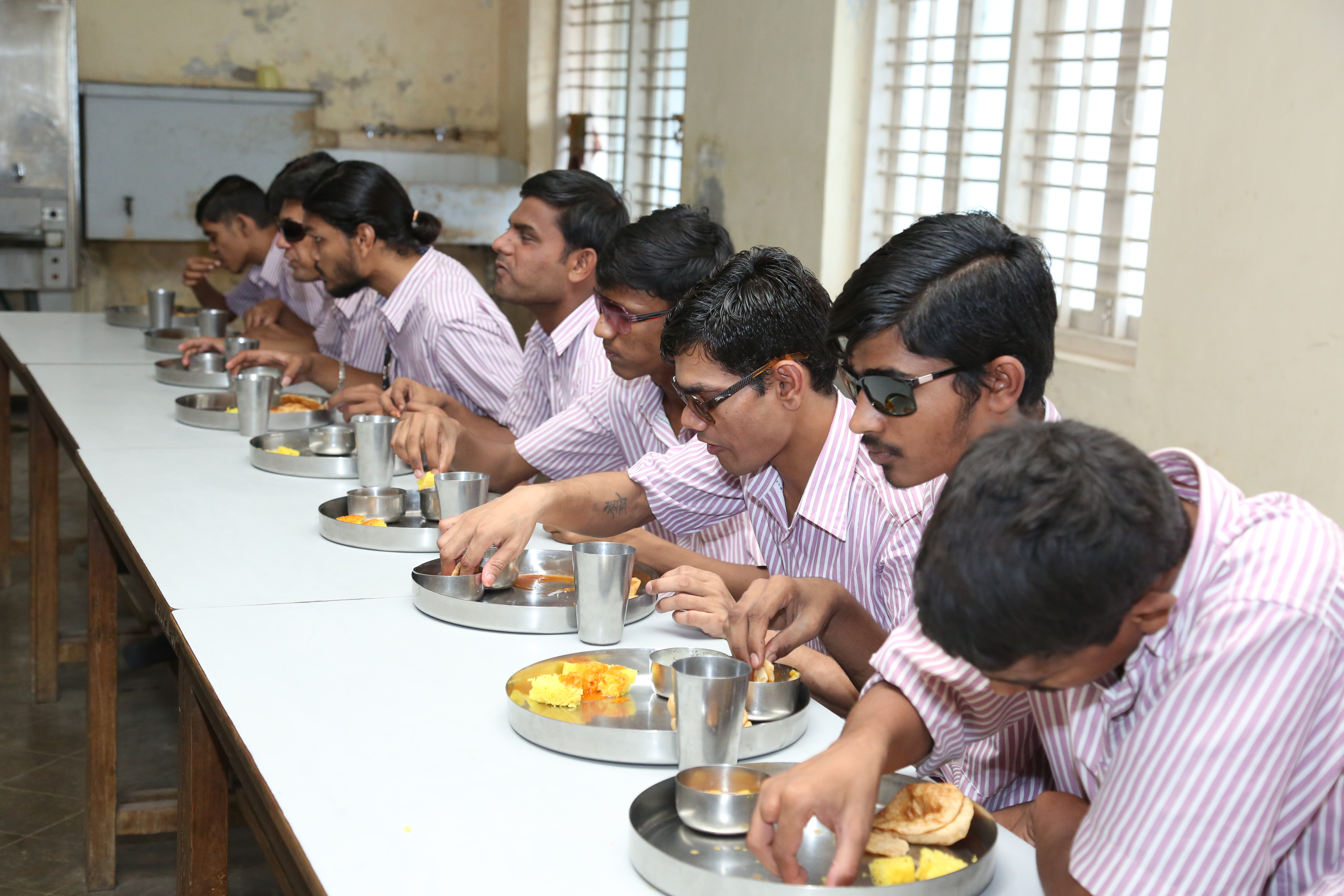 Food for Blind Students